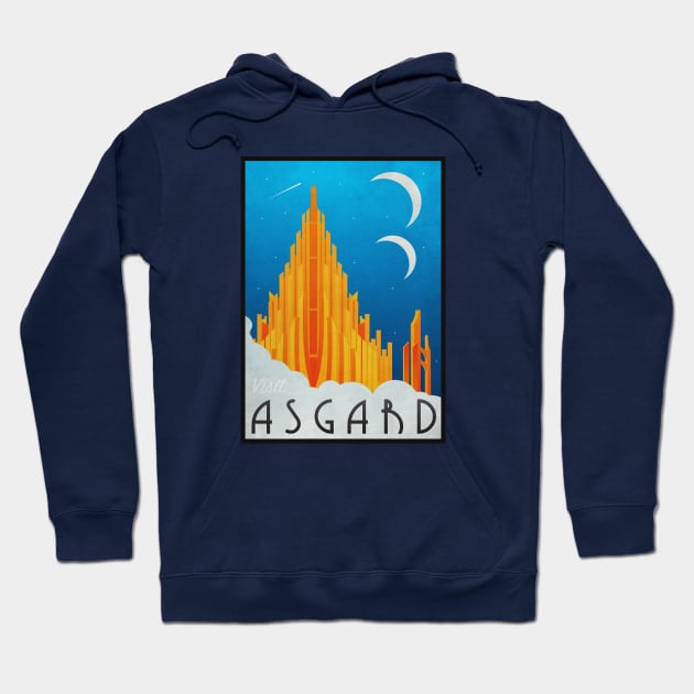 Visit Asgard Hoodie by Woah_Jonny